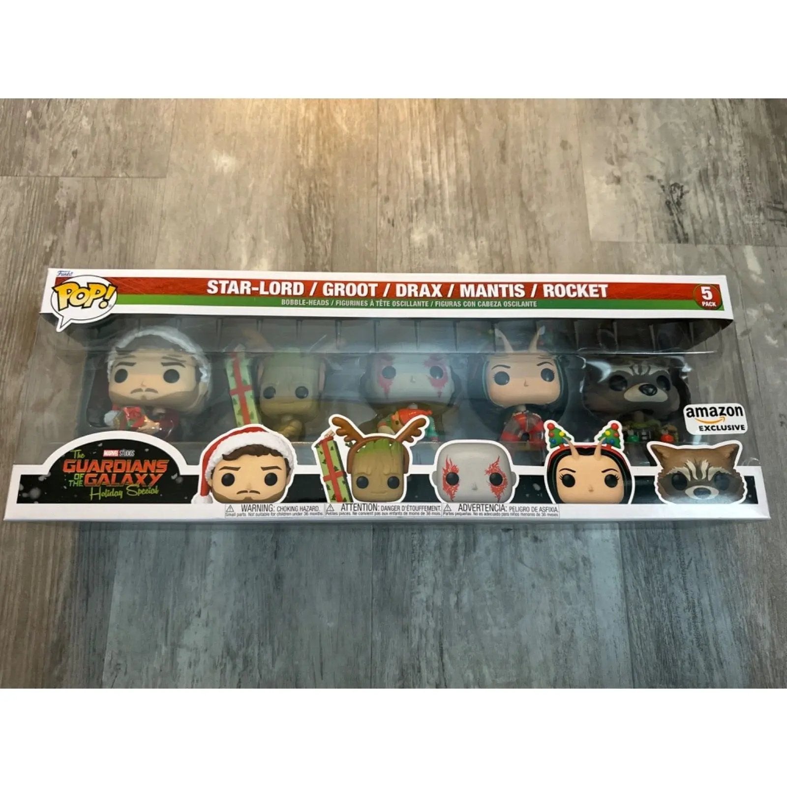 NEW Funko Pop! Marvel: Guardians of The Galaxy Holiday Special 5 Pack SEALED! - MOD Shop LLC