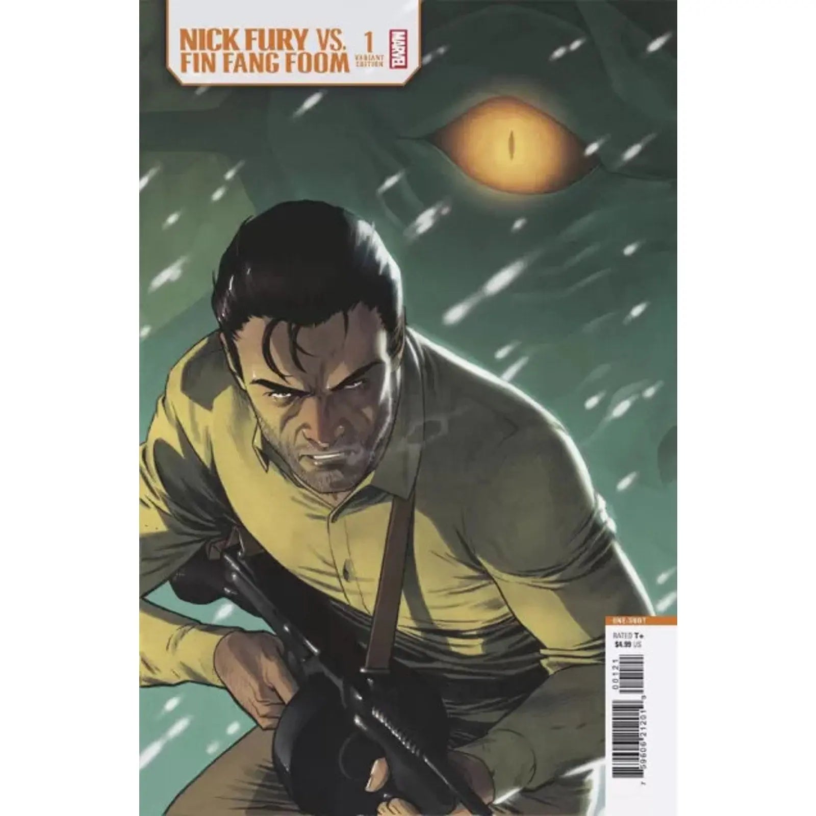 Nick Fury Vs. Fin Fang Foom 1B Elena Casagrande Variant - MOD Shop LLC