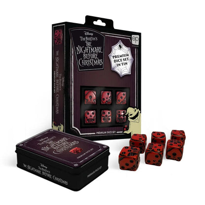 Nightmare Before Christmas Premium 6 - sided Dice Set - MOD Shop LLC