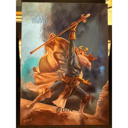 Odin Marvel Fleer Flair Winter Flair Parallel 007/199 Card 82 - MOD Shop LLC