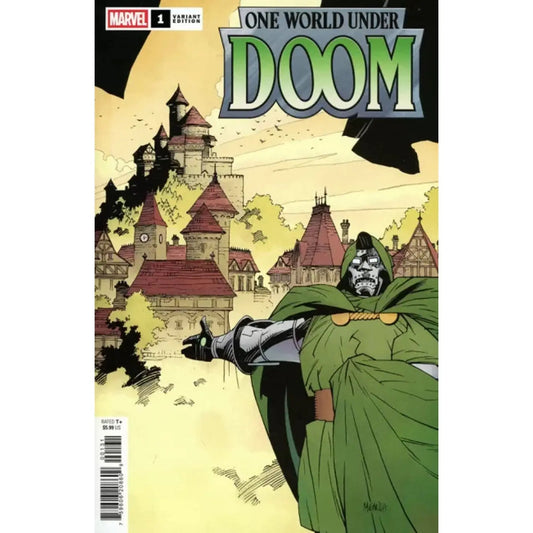 One World Under Doom 1C Mike Mignola Hidden Gem Variant - MOD Shop LLC