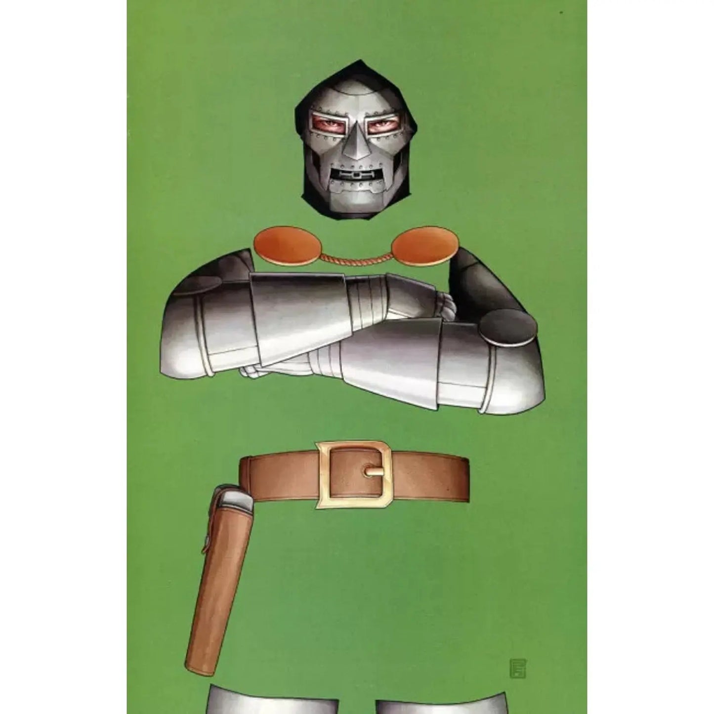 One World Under Doom 1D John Tyler Christopher Negative Space Variant - MOD Shop LLC