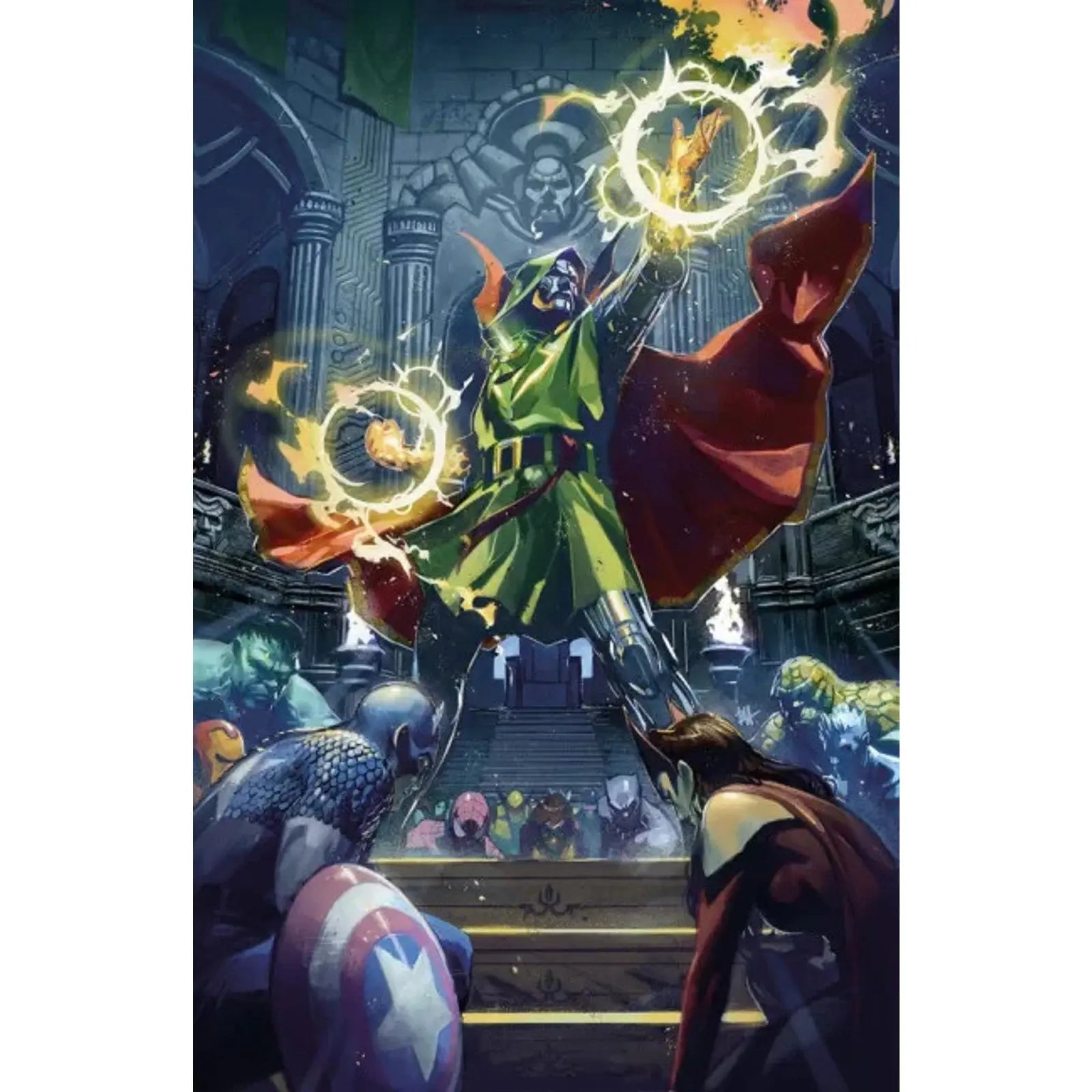 One World Under Doom 1I Ben Harvey Incentive Virgin Variant (1:50) - MOD Shop LLC