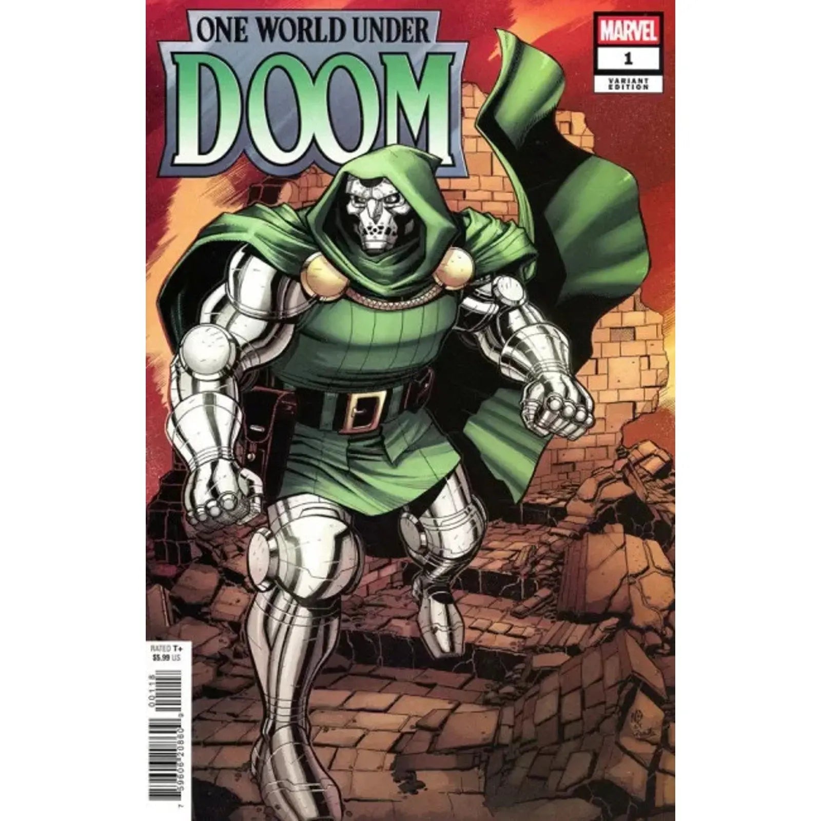 One World Under Doom 1J Nick Bradshaw Incentive Variant (1:25) - MOD Shop LLC