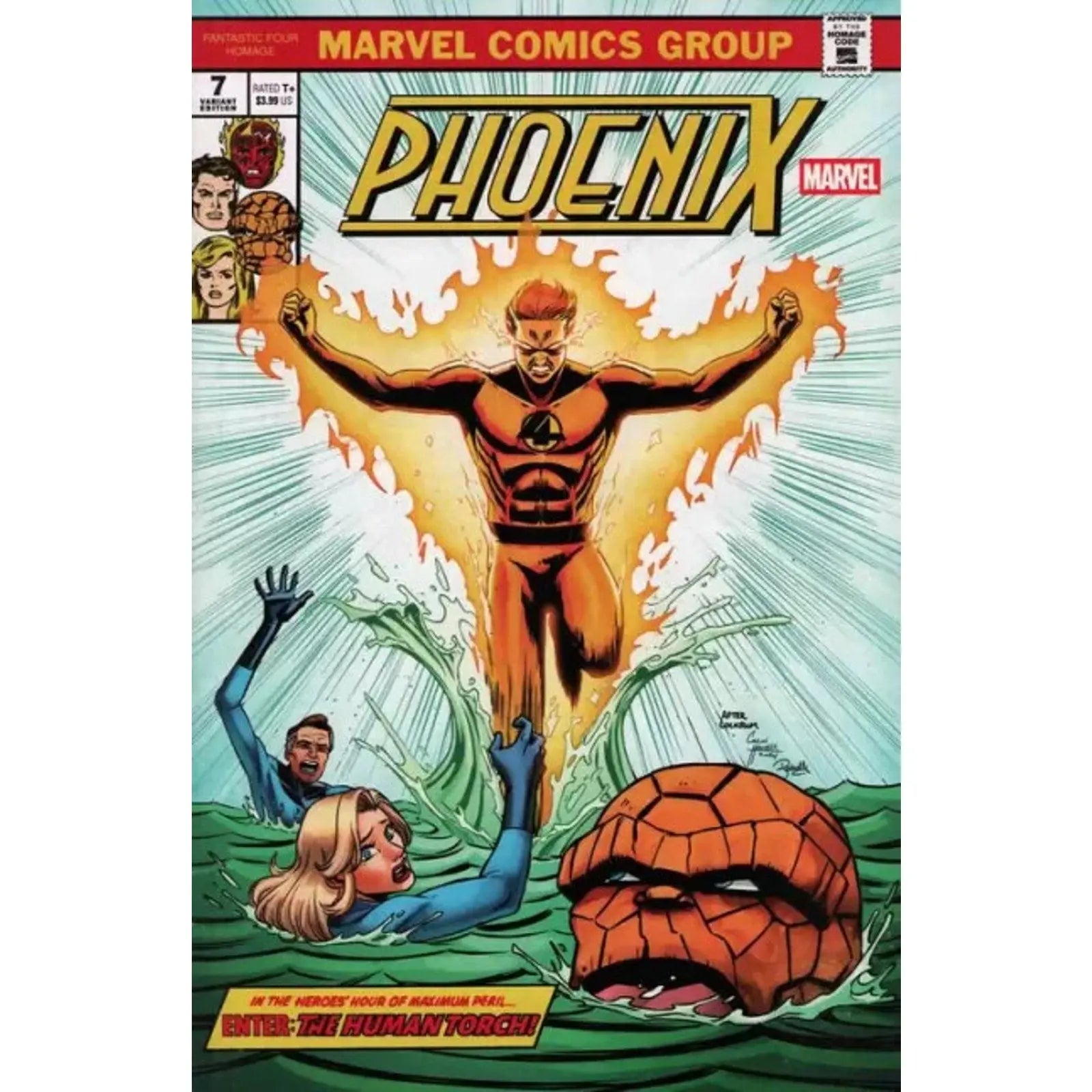 Phoenix, Vol. 1 7B Corin Howell Fantastic Four Homage Variant - MOD Shop LLC