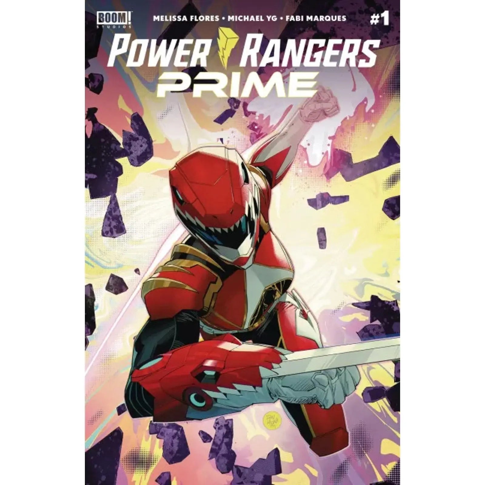 Power Rangers Prime 1A Dan Mora Regular - MOD Shop LLC