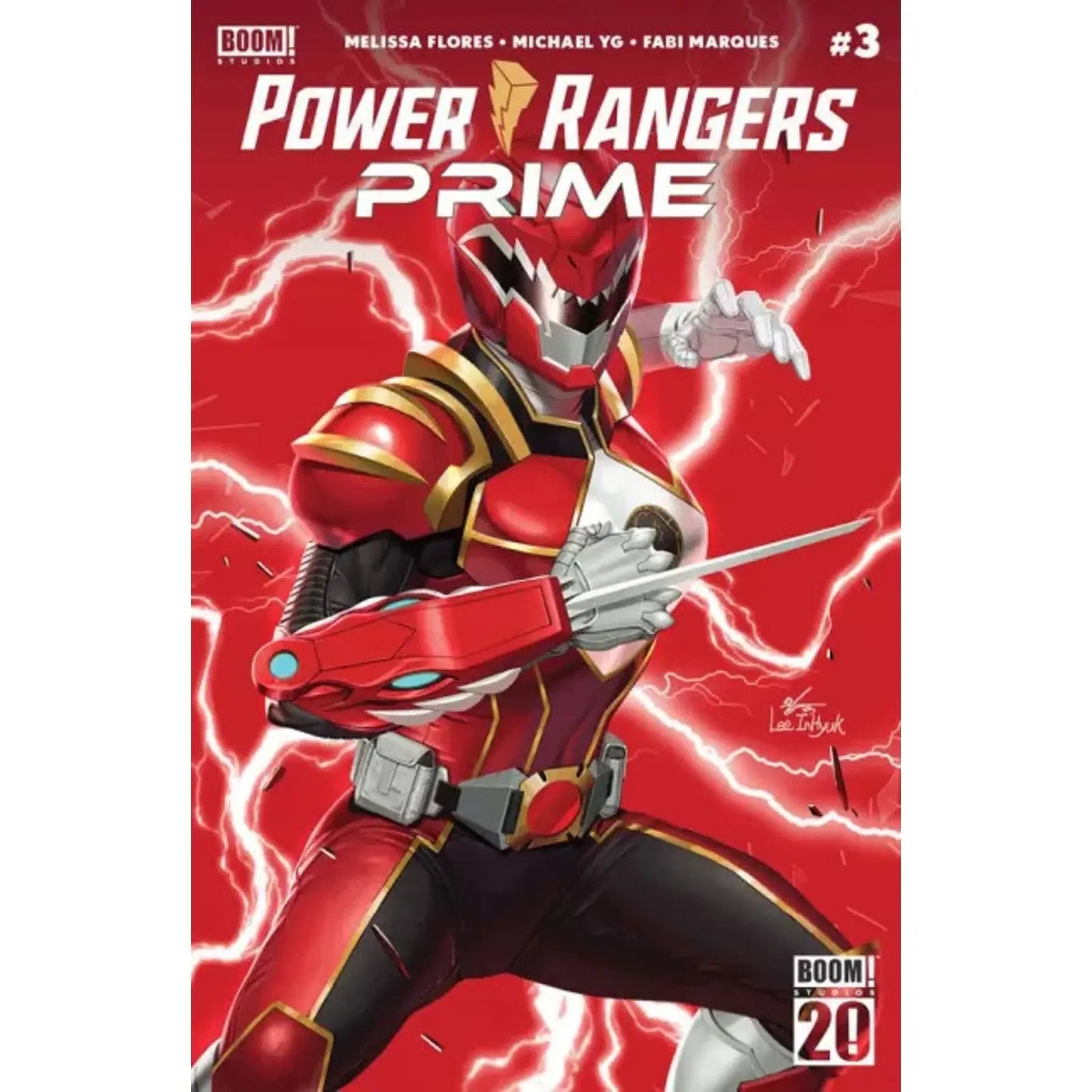 Power Rangers Prime 3C InHyuk Lee Anniversary Variant - MOD Shop LLC