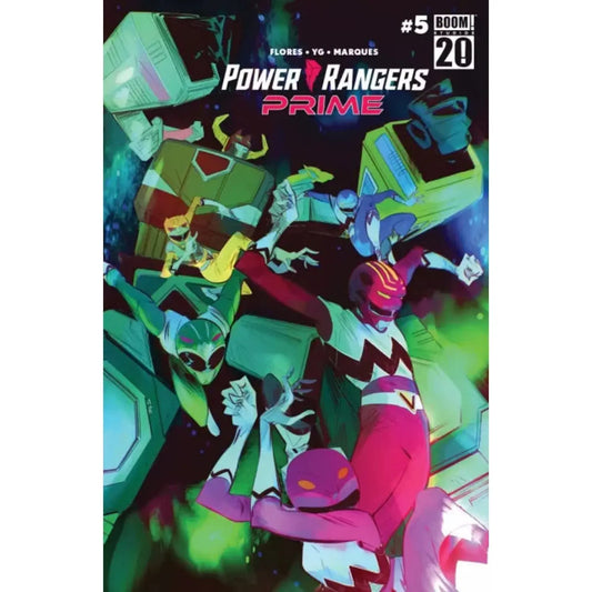 Power Rangers Prime 5B Stefano Simeone Variant - MOD Shop LLC