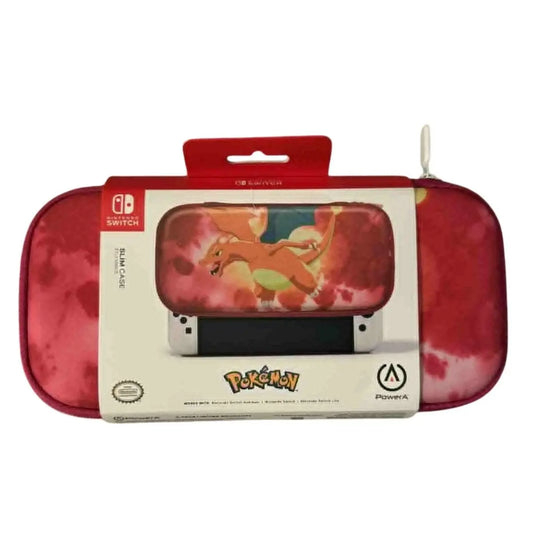 PowerA Slim Case for Nintendo Switch – Tie‑Dye Charizard Protection - MOD Shop LLC