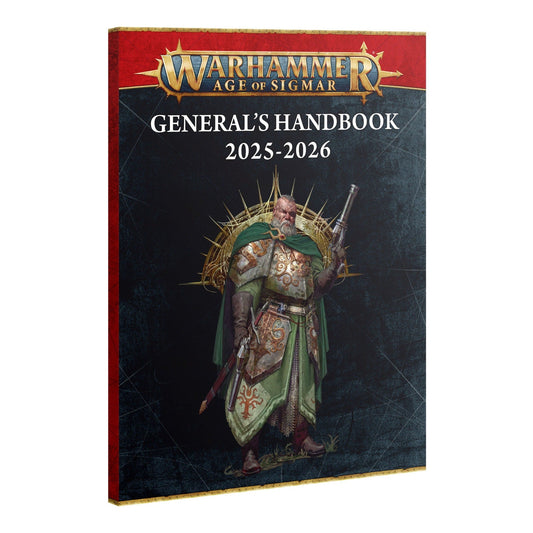 *PREORDER - RELEASE 6.14.2025*Warhammer Age of Sigmar General's Handbook 2025 - 2026 | Matched Play Rules & Cards | Scourge of Ghyran | Games Workshop - MOD Shop LLC
