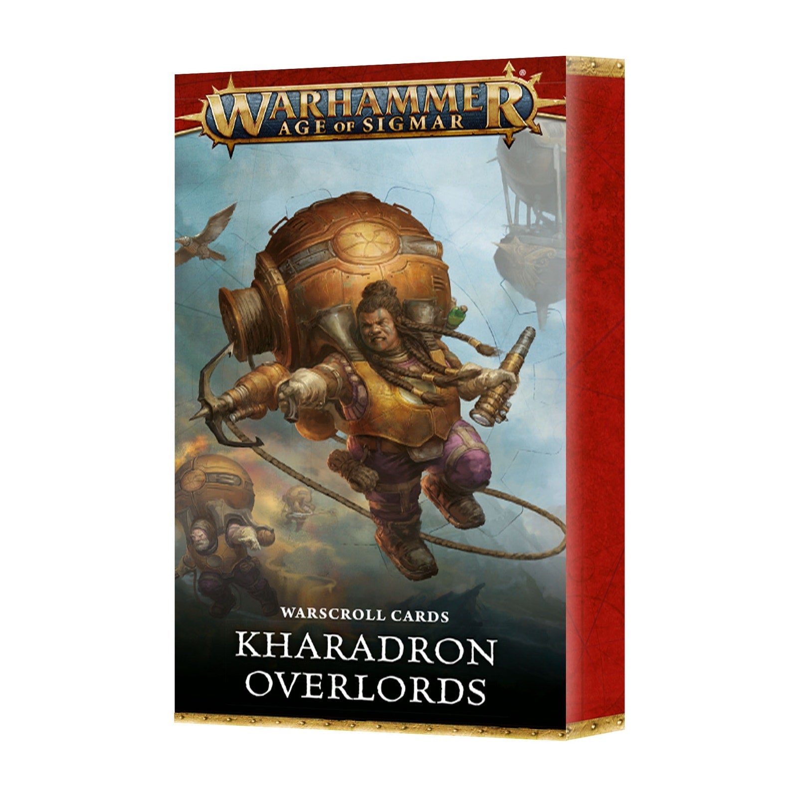 *PREORDER RELEASE 8.02.2025* Warhammer Age of Sigmar Warscroll Cards: Kharadron Overlords - Quick Reference Gaming Cards - MOD Shop LLC
