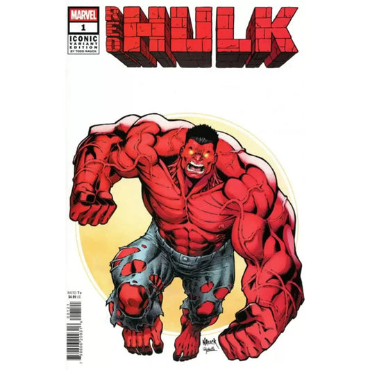Red Hulk 1B Todd Nauck Iconic Variant - MOD Shop LLC
