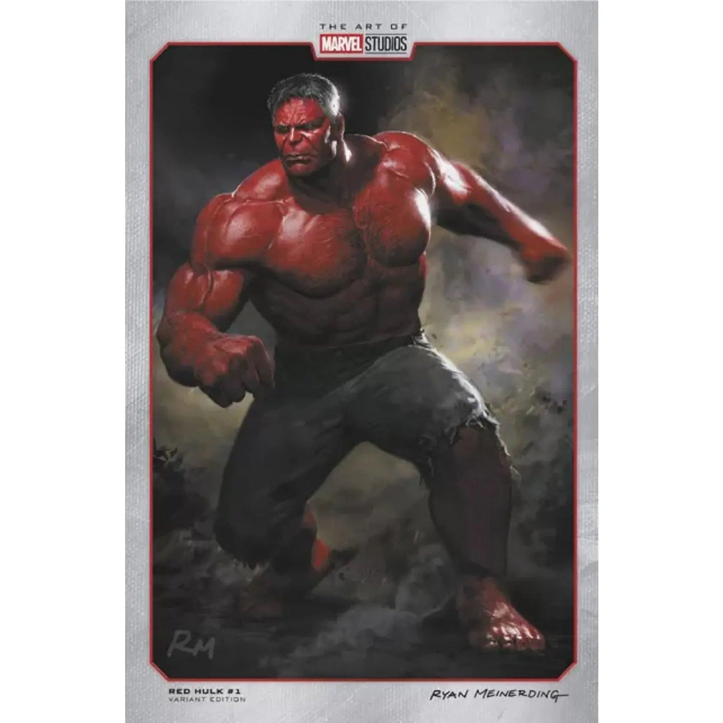 Red Hulk 1D Ryan Meinerding Marvel Studios Variant - MOD Shop LLC