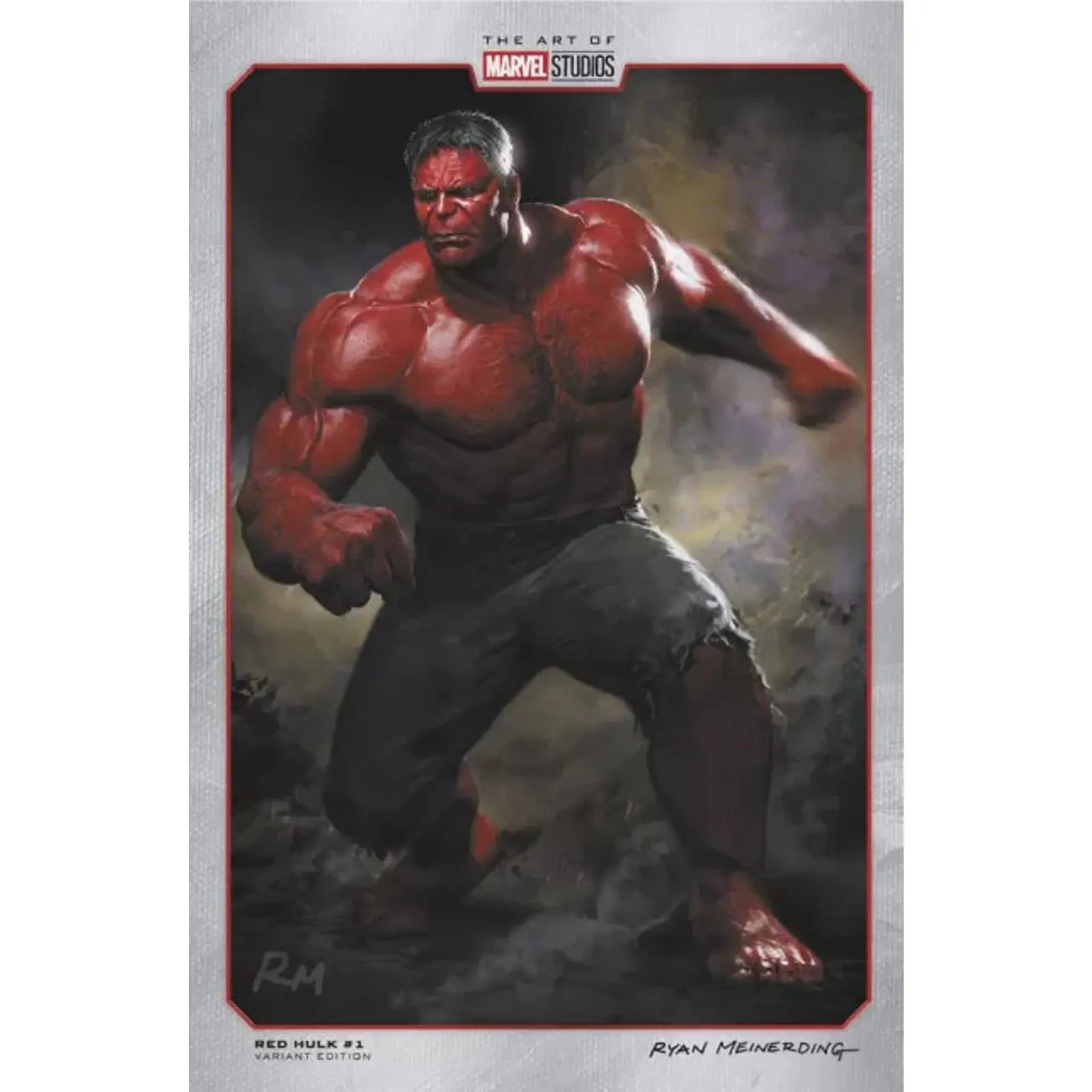 Red Hulk 1D Ryan Meinerding Marvel Studios Variant - MOD Shop LLC