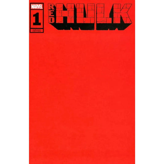 Red Hulk 1E Red Blank Variant - MOD Shop LLC