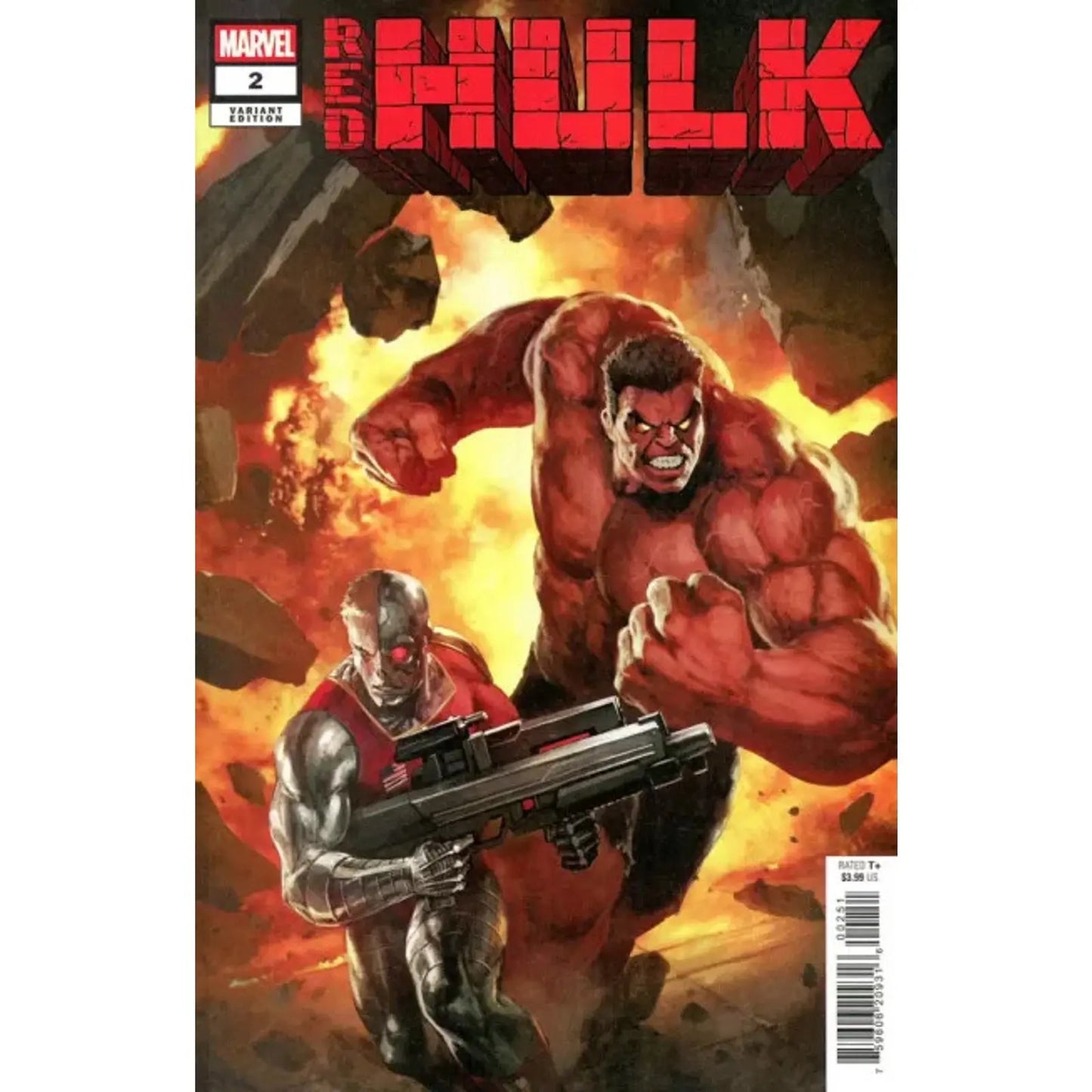 Red Hulk 2E Skan Srisuwan Variant - MOD Shop LLC