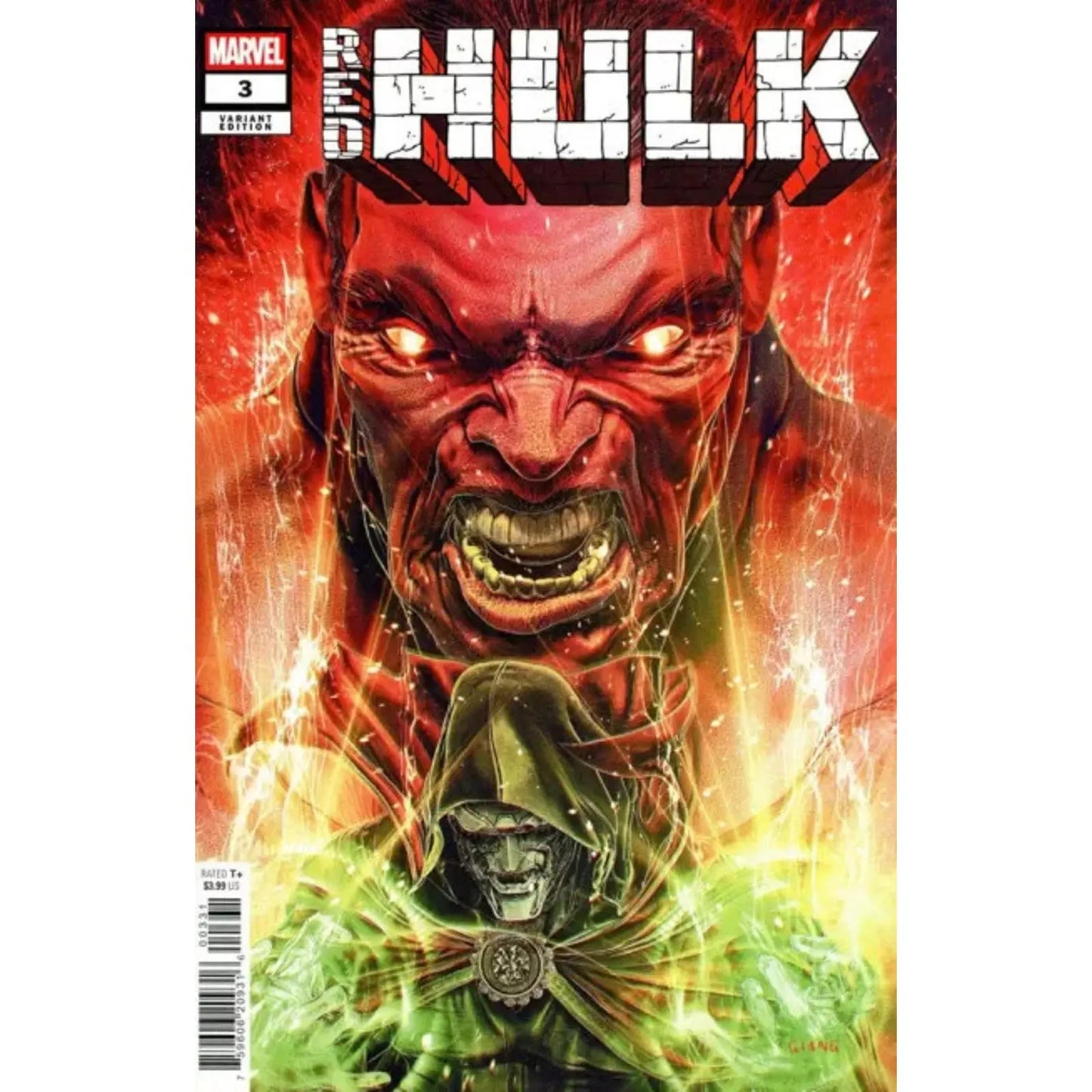 Red Hulk 3C John Giang Variant - MOD Shop LLC