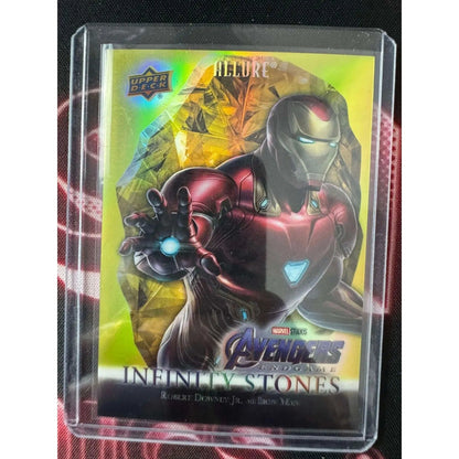 Robert Downey Jr. as Iron Man Marvel Allure Gold Infinity Stone Mind Stone 80/99 - MOD Shop LLC