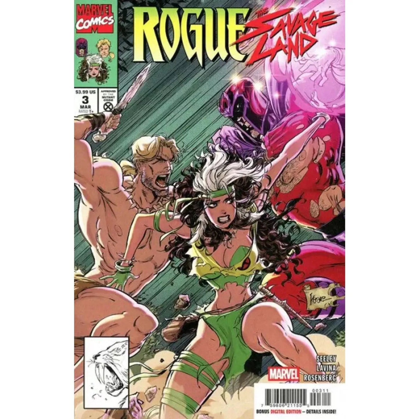 Rogue: The Savage Land 3A Kaare Andrews Regular - MOD Shop LLC