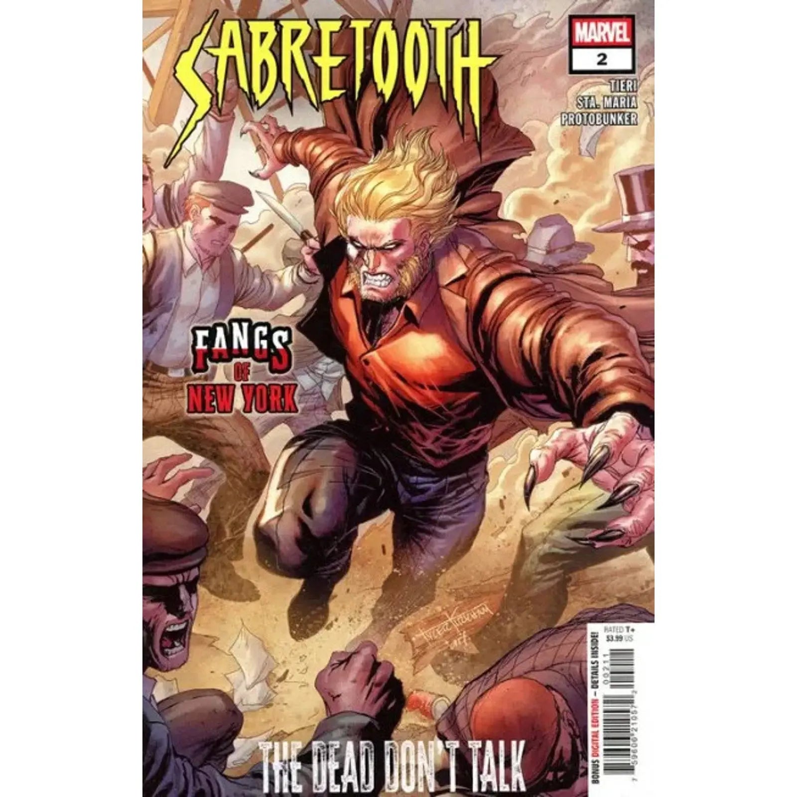 Sabretooth: The Dead Don't Talk 2A Tyler Kirkham Regular - MOD Shop LLC