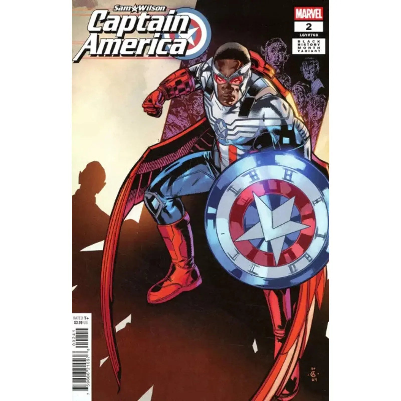 Sam Wilson: Captain America 2D Christopher Allen Black History Month Variant - MOD Shop LLC
