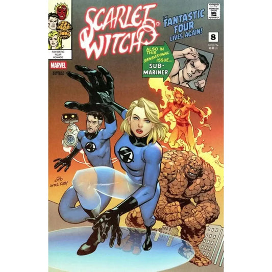 Scarlet Witch, Vol. 4 8B Marcus To Fantastic Four Homage Variant - MOD Shop LLC