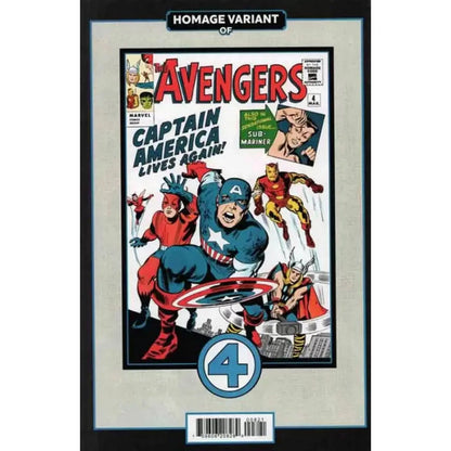 Scarlet Witch, Vol. 4 8B Marcus To Fantastic Four Homage Variant - MOD Shop LLC