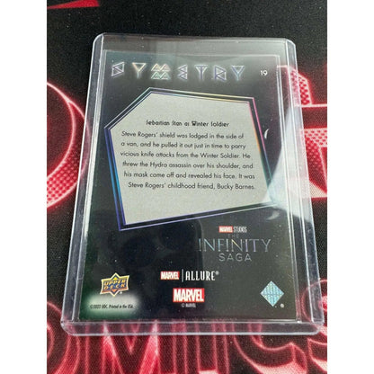 Sebastian Stan as Winter Soldier Marvel Allure White Symmetry Parallel - MOD Shop LLC