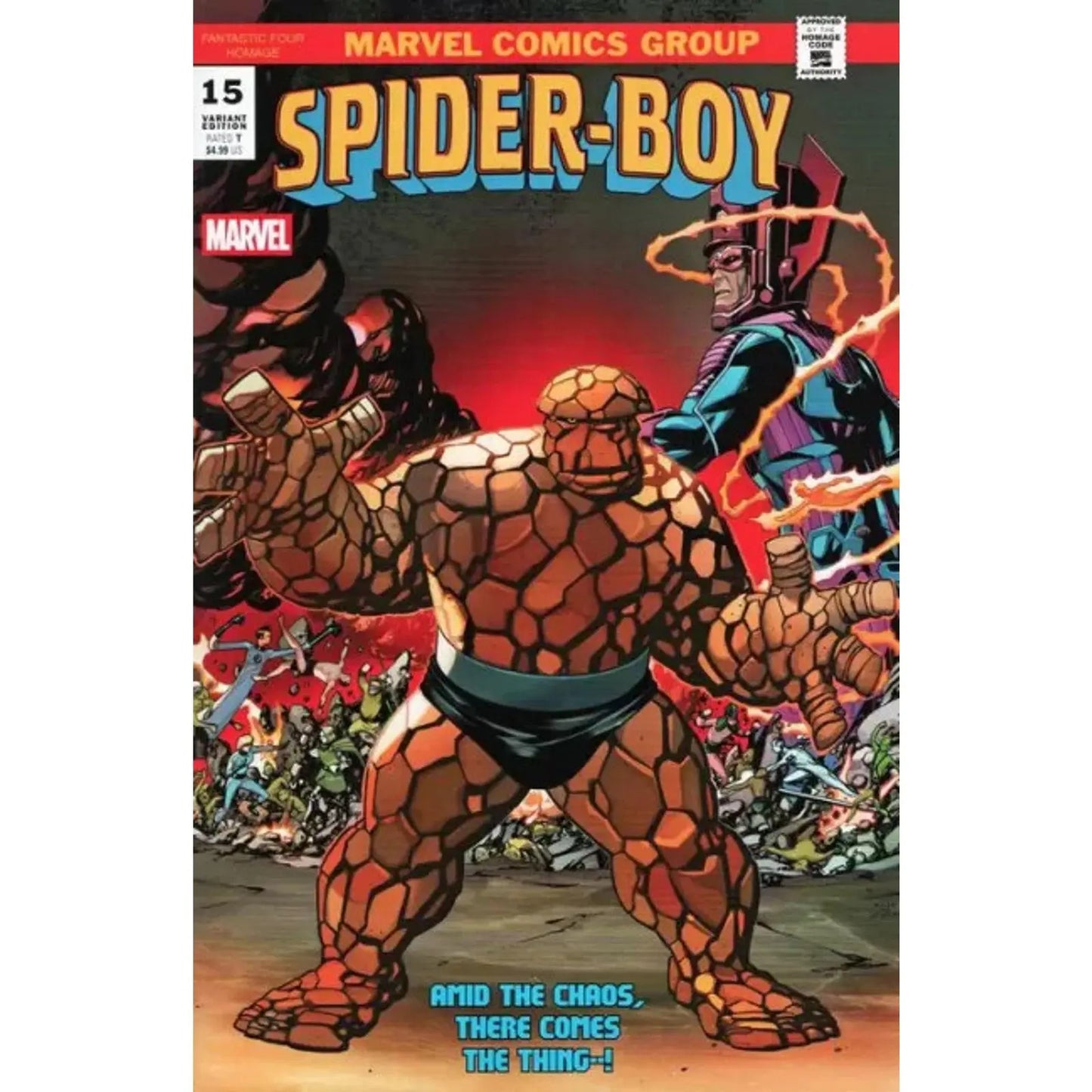 Spider - Boy, Vol. 1 15E Mike McKone Fantastic Four Homage Variant - MOD Shop LLC