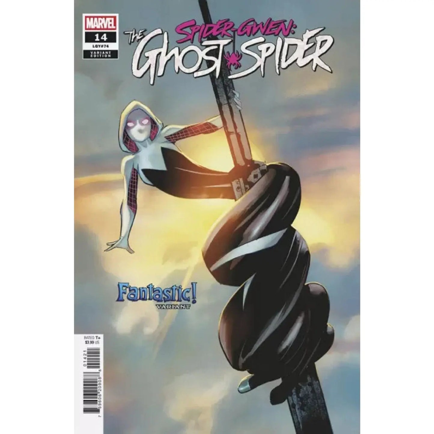 Spider - Gwen: Ghost - Spider, Vol. 2 14B Jan BazaldÃºa Fantastic! Variant - MOD Shop LLC