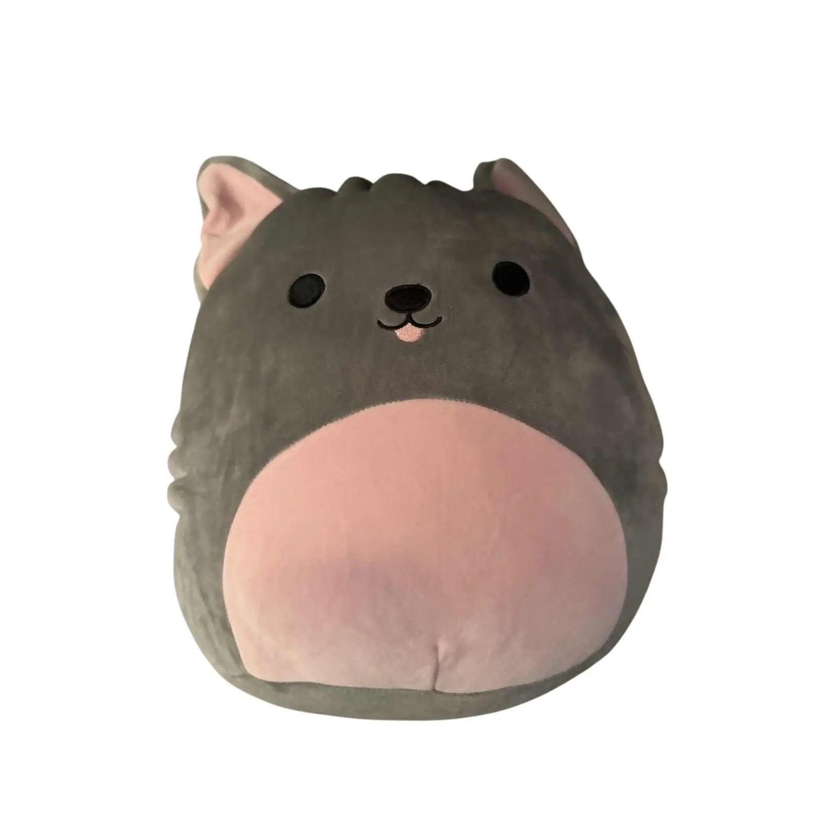 Squishmallows Aphrodite the Dog – 12″ Medium Plush, Grey & Pink - MOD Shop LLC