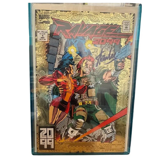 Stan Lee Autographed Marvel Gold Foil RAVAGE 2099 1 (no COA) - MOD Shop LLC