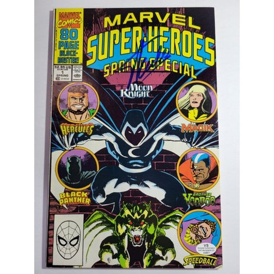 Stan Lee Signed Marvel Super Heroes 1 Spring Special Autograph NM Auto VS COA - MOD Shop LLC