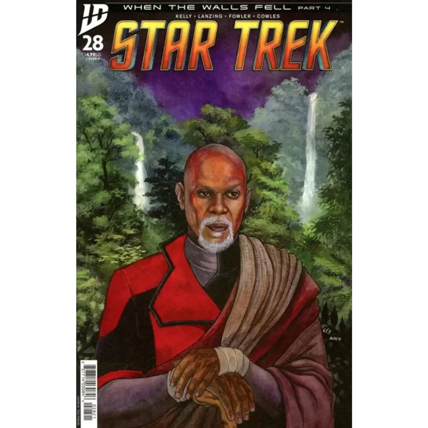 Star Trek (IDW Publishing) 28B Tess Fowler Variant - MOD Shop LLC