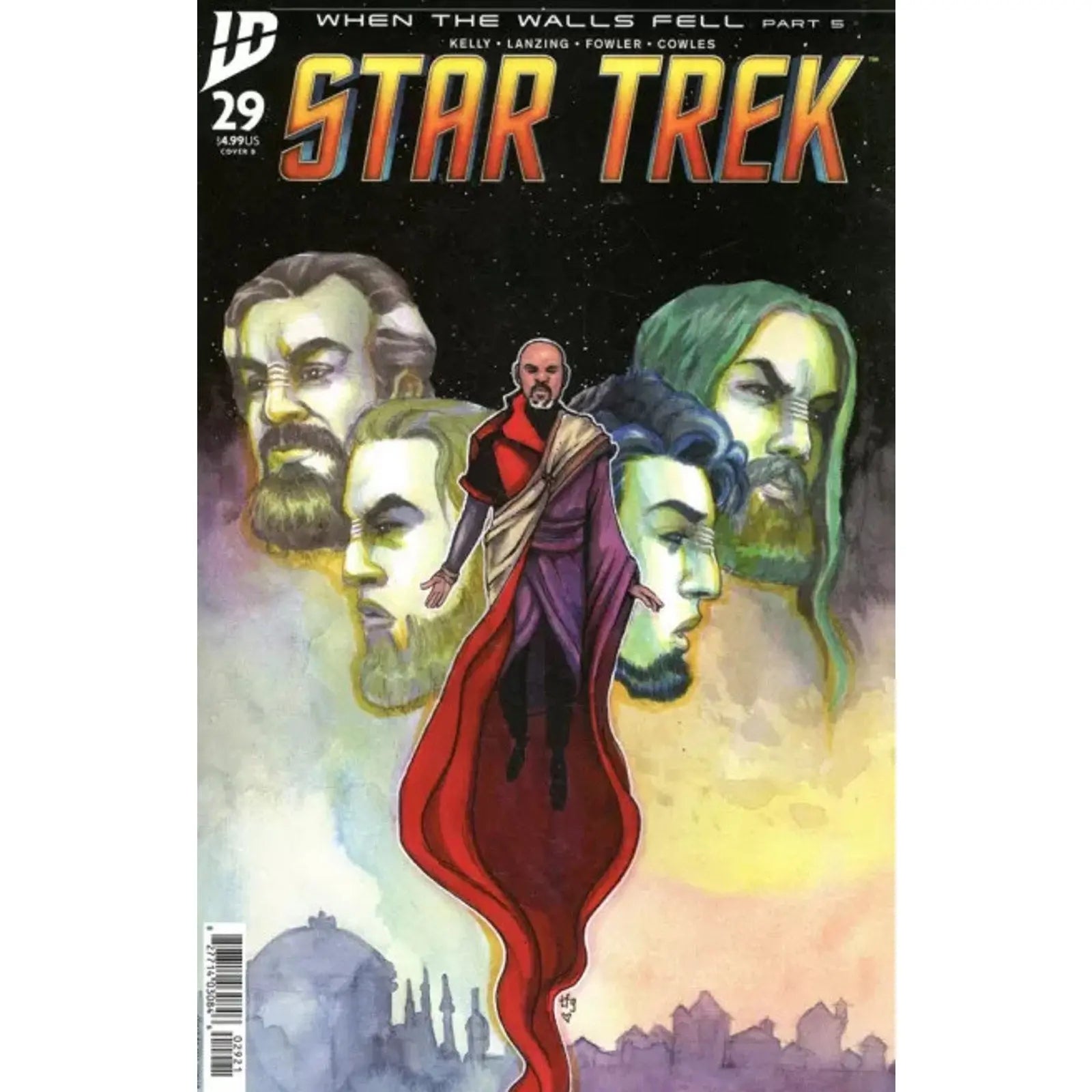 Star Trek (IDW Publishing) 29B Tess Fowler Variant - MOD Shop LLC