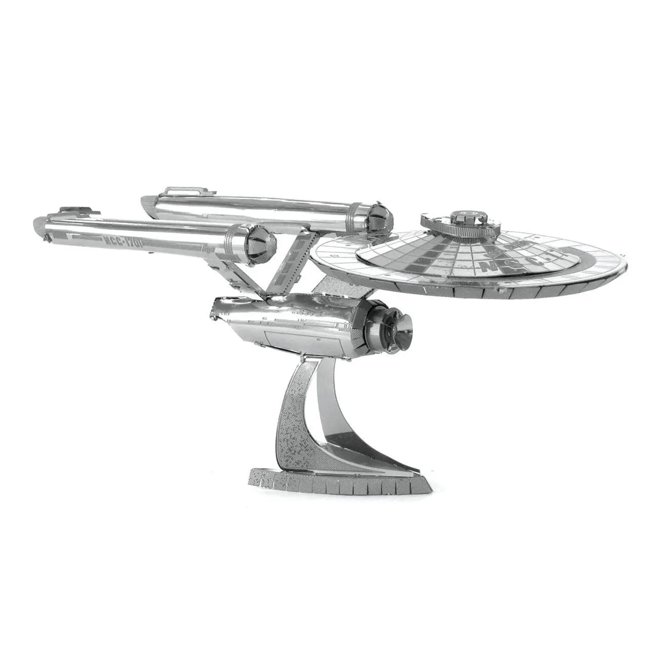 Star Trek USS Enterprise NCC - 1701 Metal Model Kit - MOD Shop LLC