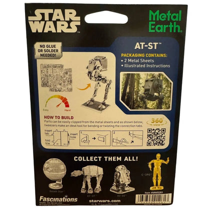 Star Wars AT - ST Metal Model Kit - MOD Shop LLC