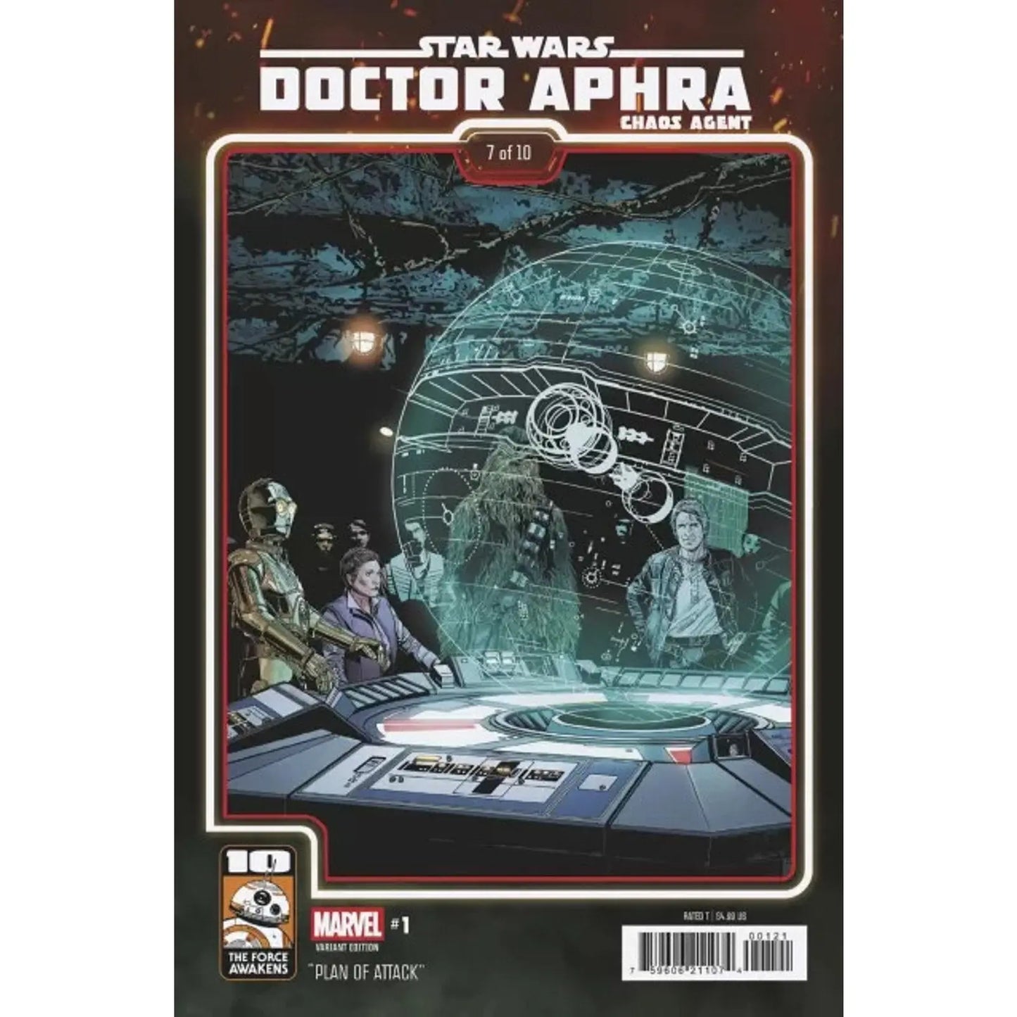 Star Wars: Doctor Aphra - Chaos Agent 1B Sprouse Force Awakens 10th Anniv Var - MOD Shop LLC