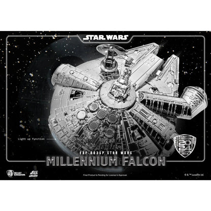 Star Wars EAF - 003SP Millenium Falcon Floating Limited Edition Figure - MOD Shop LLC