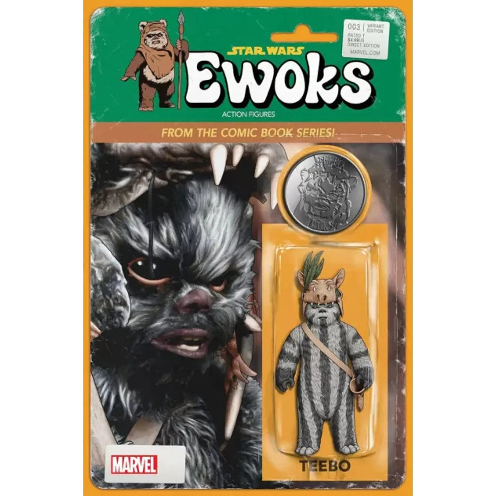 Star Wars: Ewoks, Vol. 1 3B John Tyler Christopher Action Figure Variant - MOD Shop LLC