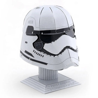 Star Wars First Order Stormtrooper Helmet Metal Model Kit - MOD Shop LLC