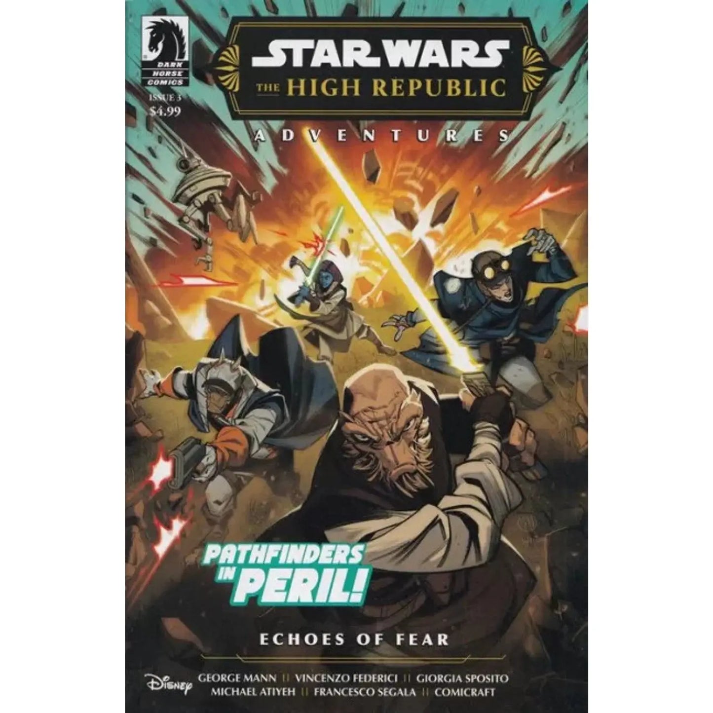 Star Wars: High Republic Adventures - Echoes of Fear 3A Eduardo Mello Regular - MOD Shop LLC