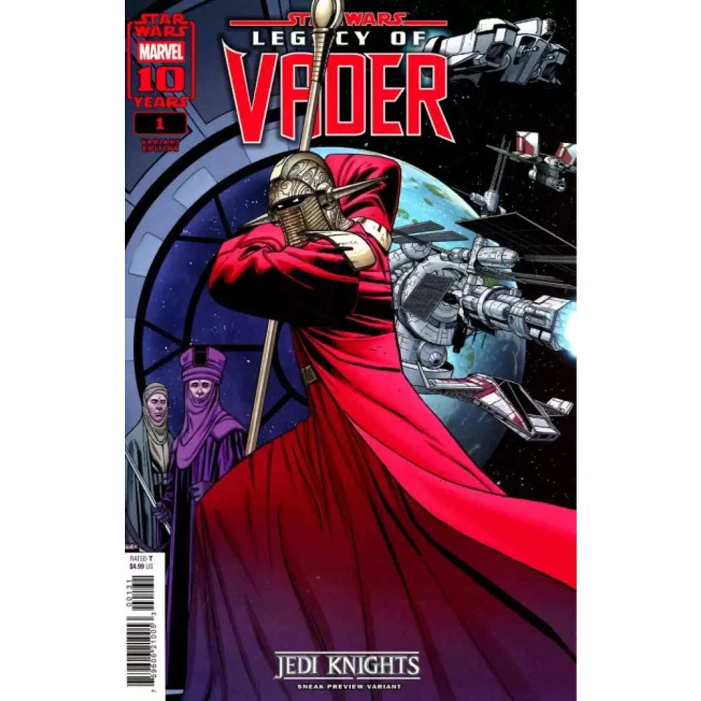 Star Wars: Legacy of Vader 1C Ramon Rosanas Jedi Knights Sneak Preview Variant - MOD Shop LLC