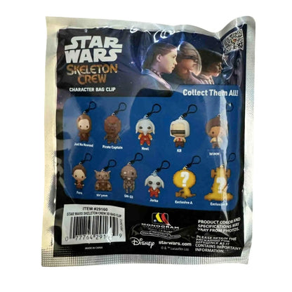 Star Wars Skeleton Crew Foam Bag Clip - Blind Packaging - Individual Clip - MOD Shop LLC