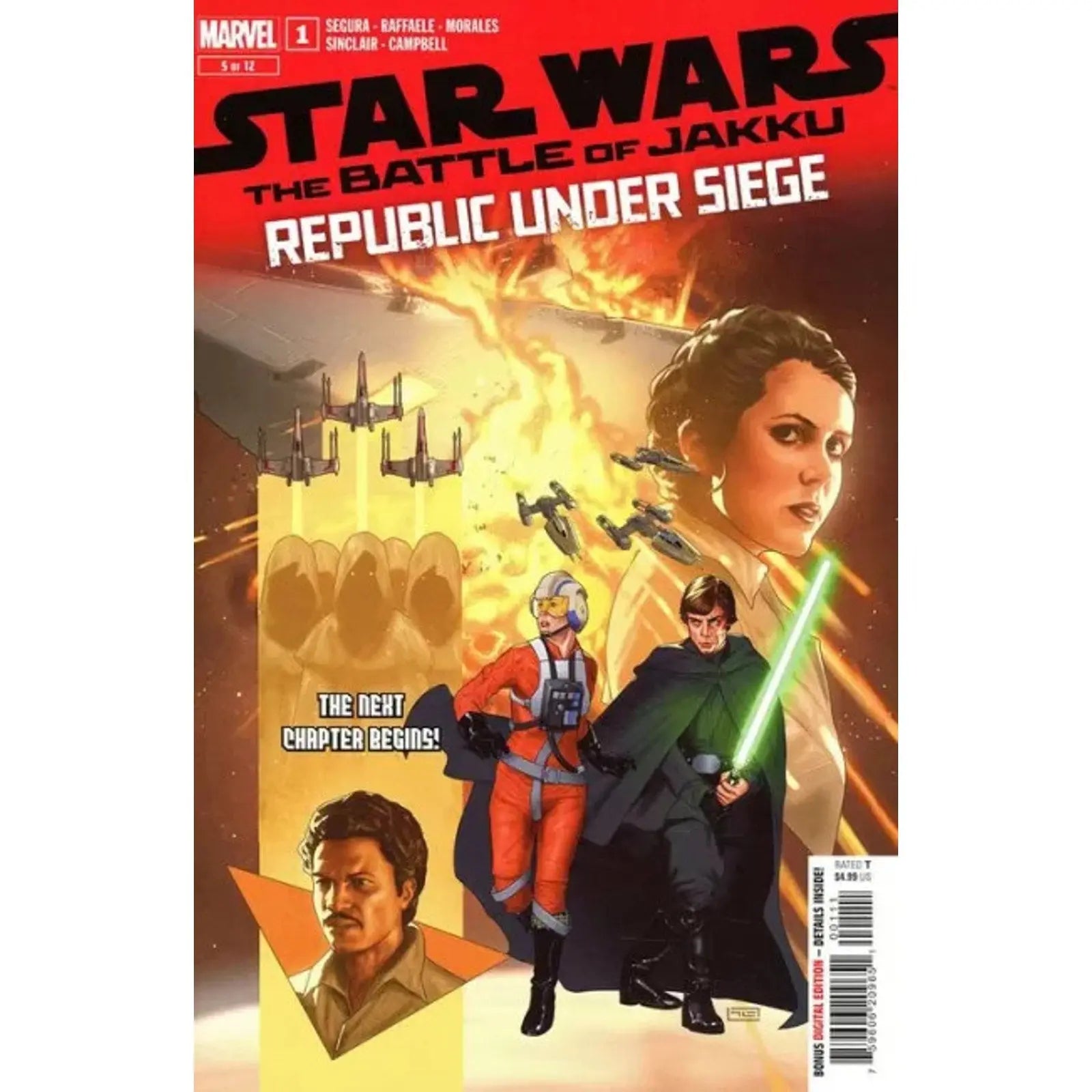 Star Wars: The Battle of Jakku - Republic Under Siege 1A Taurin Clarke Regular - MOD Shop LLC