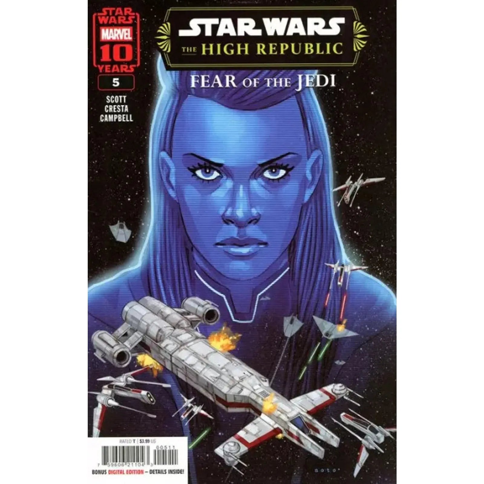 Star Wars: The High Republic - Fear of the Jedi 5A Phil Noto Regular - MOD Shop LLC
