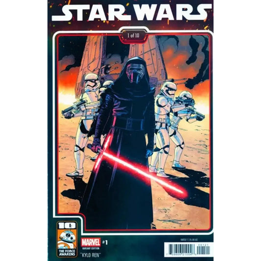 Star Wars Vol 4 (Marvel) 1B Chris Sprouse Force Awakens 10th Anniversary Variant - MOD Shop LLC