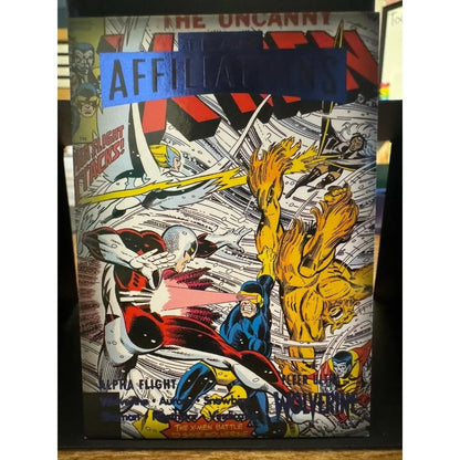 Team Affiliations TA - 4 BLUE FOIL Slash Parallel Fleer Ultra Wolverine 47/181 - MOD Shop LLC