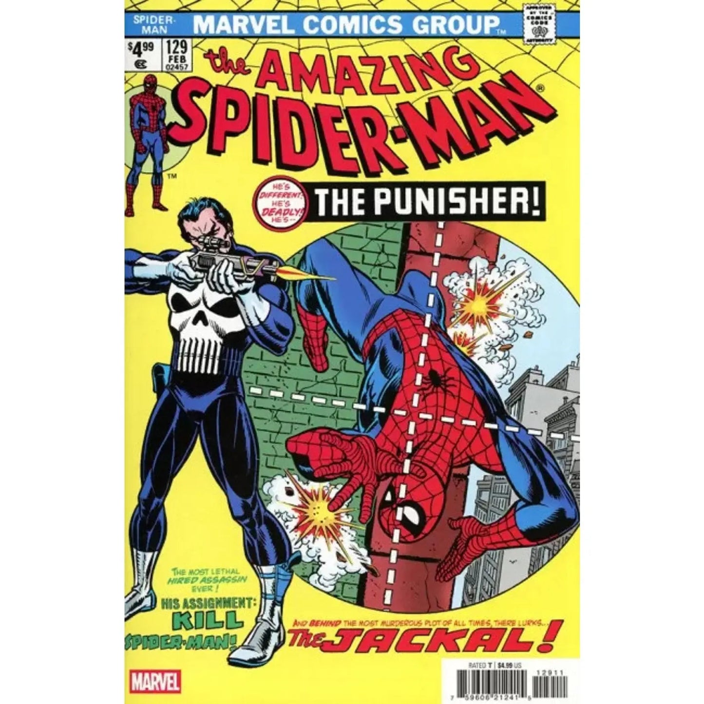 The Amazing Spider - Man, Vol. 1 129I Facsimile 2024 - MOD Shop LLC