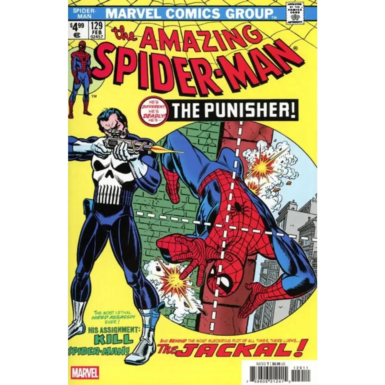 The Amazing Spider - Man, Vol. 1 129I Facsimile 2024 - MOD Shop LLC